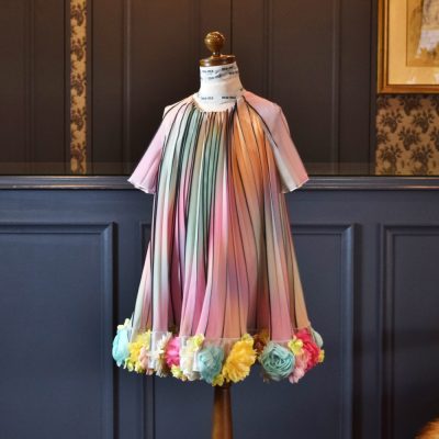 ma-ma × Pamilla  アコーディオンプリーツドレス