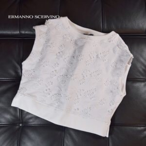 【NEW】  【ERMANNO SCERVINO 】 キッズ フラワー刺繍 トップス