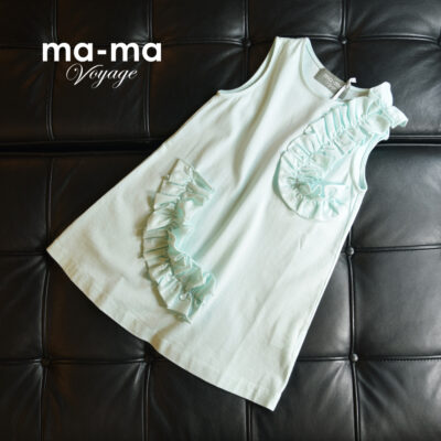 【NEW】ma-maオリジナル フリル ワンピース