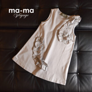 【NEW】ma-maオリジナル フリル ワンピース