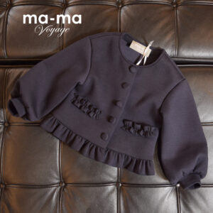 【NEW】ma-maオリジナル ノーカラージャケット