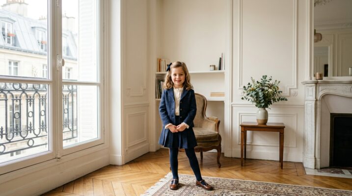 フランス流フォーマル！子供服のセットアップが持つメリット