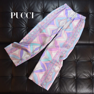 【2026FW】PUCCI プッチ シルク パンツ